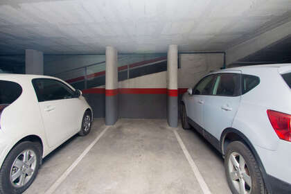 Parkovací místa v Almagro, Chamberí, Madrid. 
